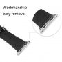 Zapasowa metalowa klamra z osią do paska dla Apple Watch 42mm / 41mm / 40mm / 38mm - 2 sztuki - złota