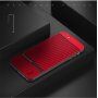 WAKING DRAGON eleganckie etui z miękkiego plastiku dla Apple iPhone 6 / 6S - czerwone