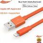 YellowKnife z certyfikatem MFi kabel do synchronizacji i ładowania lightning dla Apple iPhone / iPad / iPod - szary - 1m