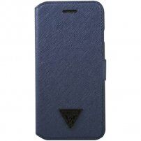 Guess Brad Book pokrowiec flip do iPhone 6 / 6S - niebieskie