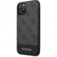 Guess 4G Stripe etui do iPhone 11 Pro Max - szary