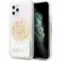 Guess Glitter Circle etui błyszczące do iPhone 11 Pro Max - przezroczyste