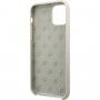 Guess 4G Tone on Tone etui silikonowe do iPhone 11 Pro Max - biały