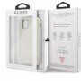 Guess 4G Tone on Tone etui silikonowe do iPhone 11 Pro Max - biały