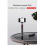 Baseus bluetooth teleskopowy kijek selfie trójnóg - czerwony