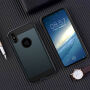 Odporne etui ochronne do iPhone XS / iPhone X - tekstura szlifowana - szare