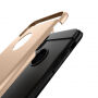 Odporne etui ochronne do iPhone XS / iPhone X - tekstura szlifowana - szare