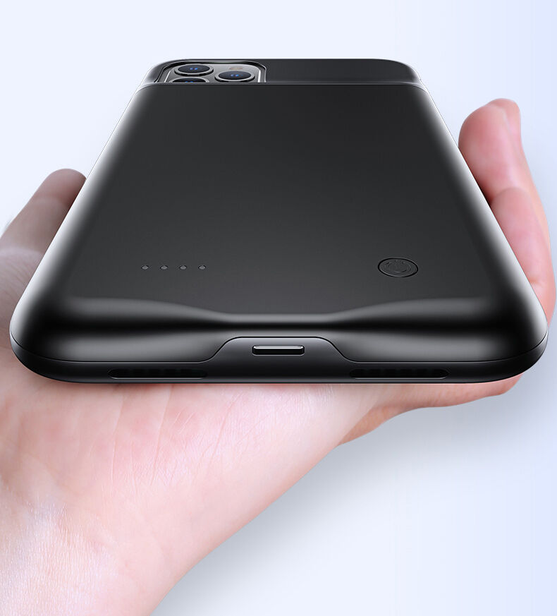 Usams etui z baterią 4500mAh do iPhone 11 - czarny