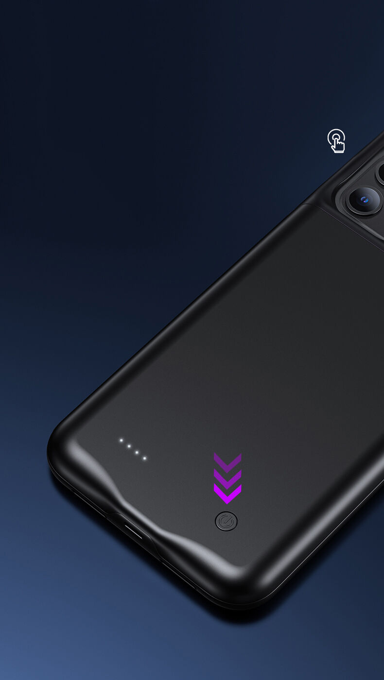 Usams etui z baterią 4500mAh do iPhone 11 - czarny