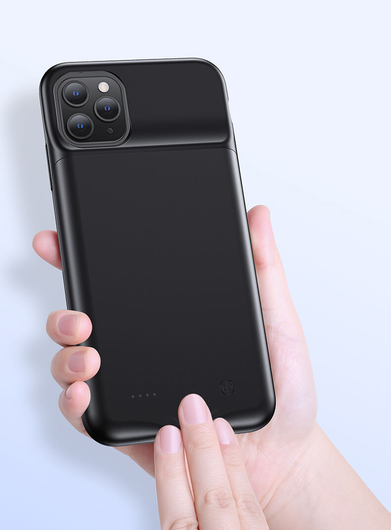 Usams etui z baterią 4500mAh do iPhone 11 - czarny
