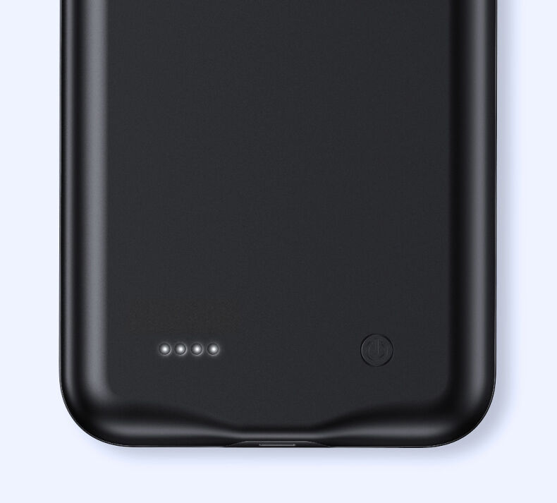 Usams etui z baterią 4500mAh do iPhone 11 - czarny