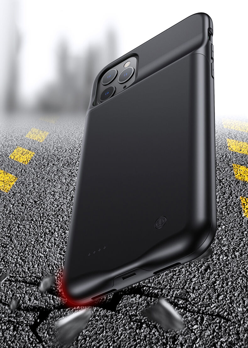 Usams etui z baterią 4500mAh do iPhone 11 - czarny