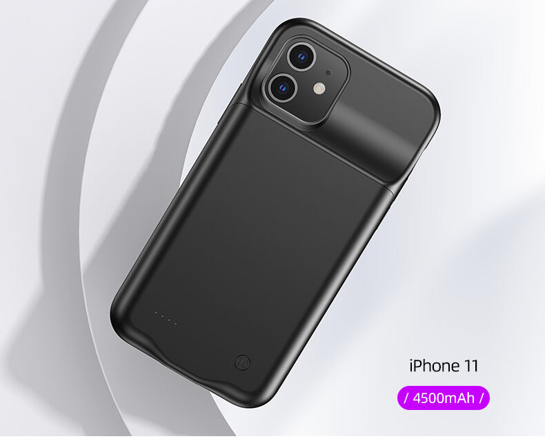 Usams etui z baterią 4500mAh do iPhone 11 - czarny