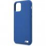 BMW etui silikonowe do iPhone 11 Pro Max - ciemnoniebieskie