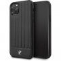 BMW etui z prawdziwej skóry do iPhone 11 Pro Max - czarny