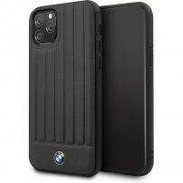 BMW etui z prawdziwej skóry do iPhone 11 Pro Max - czarny