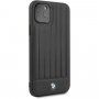 BMW etui z prawdziwej skóry do iPhone 11 Pro Max - czarny