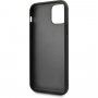 BMW etui z prawdziwej skóry do iPhone 11 Pro Max - czarny