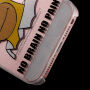 Etui przezroczyste do iPhone 5 / 5S / SE (2016) - Homer Simpson - No Brain No Pain