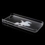 Etui przezroczyste do iPhone 5 / 5S / SE (2016) - szalony Homer Simpson
