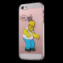 Etui przezroczyste do iPhone 5 / 5S / SE (2016) - wkurzony Homer Simpson