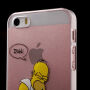 Etui przezroczyste do iPhone 5 / 5S / SE (2016) - wkurzony Homer Simpson