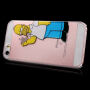 Etui przezroczyste do iPhone 5 / 5S / SE (2016) - poważny Homer Simpson