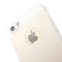 3w1 błyszczące etui dla iPhone 5 / 5S / SE (2016) – różowy