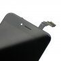 Refurbished Original zapasowy wyświetlacz LCD ze szkłem dotykowym i ramką dla Apple iPhone 6 Plus - czarny