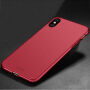 MOFI ultra cienkie etui ochronne dla iPhone XS / iPhone X - czerwone