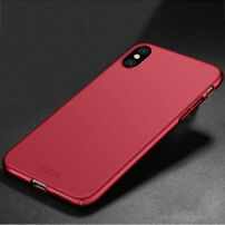 MOFI ultra cienkie etui ochronne dla iPhone XS / iPhone X - czerwone