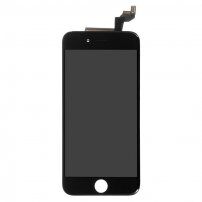 Premium zapasowy wyświetlacz LCD ze szkłem dotykowym i ramką dla Apple iPhone 6S - czarny