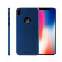 MOFI ultra cienkie etui z ochroną soczewki aparatu fotograficznego dla iPhone XS / iPhone X - niebieskie