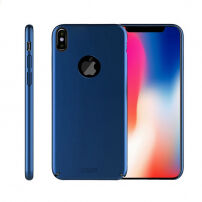 MOFI ultra cienkie etui z ochroną soczewki aparatu fotograficznego dla iPhone XS / iPhone X - niebieskie