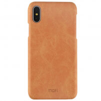 MOFI etui ochronne dla iPhone XS / iPhone X - brązowe