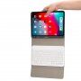 Pokrowiec z białą klawiaturą i miejscem na Apple Pencil do iPad Pro 11" (2018-2022) - wina