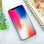 Etui dla iPhone XS / iPhone X - z kotem i uszami królika