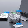 ORICO podwójna stacja dokująca do dysków twardych SATA 2,5" / 3,5" z klonowaniem dysków offline - interfejs USB 3.0 - przezroczyste