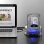 ORICO podwójna stacja dokująca do dysków twardych SATA 2,5" / 3,5" z klonowaniem dysków offline - interfejs USB 3.0 - przezroczyste