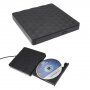 Dodatkowa mechanika do odczytu i zapisu płyt CD / DVD / CD-ROM ze złączem USB dla MacBook - czarna