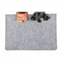 Koperta filcowa dla MacBook do 16" - szara