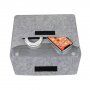 Koperta filcowa dla MacBook do 16" - szara