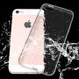 USAMS plastikowe etui w kształcie diamentów z przeciwpyłowymi zaślepkami dla iPhone SE (2016) / 5S / 5