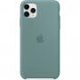 Apple etui silikonowe do iPhone 11 Pro Max - kaktusowo-zielony