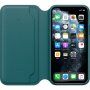 Oryginalny Apple Folio pokrowiec skórzany do iPhone 11 Pro - turkusowy
