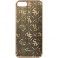 Guess 4G Aluminium etui do iPhone 5 / 5S / SE (2016) - złote