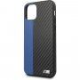 BMW Carbon Stripe etui do iPhone 11 Pro Max - niebieskie