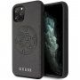 Guess Saffiano etui z logo iPhone 11 Pro Max - czarny