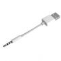 Kabel do synchronizacji i ładowania dla iPod shuffle - 10cm - biały