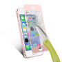 Szkło 3D hartowane na cały obwód telefonu dla iPhone SE (2016)/ 5S / 5 - 0,3 mm - różowo-złote